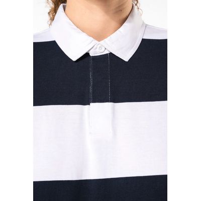 Polo a rayas unisex Manga Larga