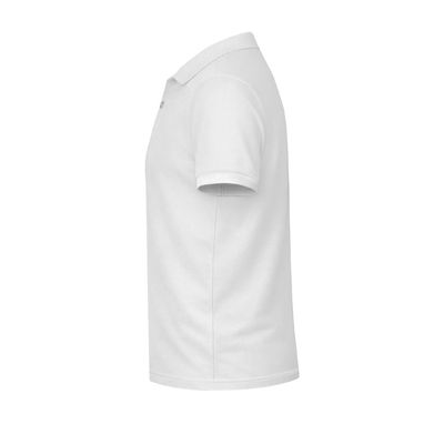 Polo Blanco 100% Algodón Adulto