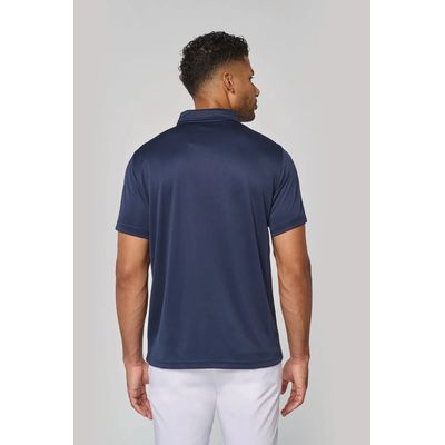 Polo transpirable hombre manga corta
