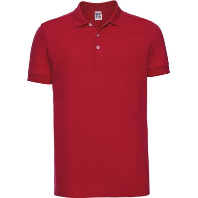 Polo corte slim hombre algodón Classic Red S