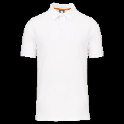 Polo Ecorresponsable Algodón Orgánico White 4Xl