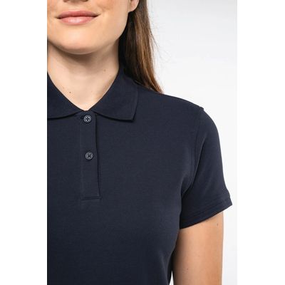 Polo algodón manga corta mujer