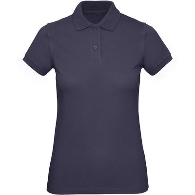 Polo Orgánico Mujer Navy Blue S