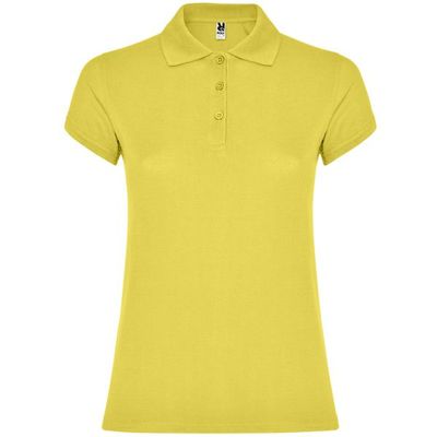 Polo Manga Corta Mujer Colores Amarillo Maíz 2Xl