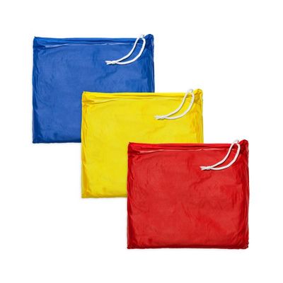 Poncho impermeable con capucha y cierre lateral