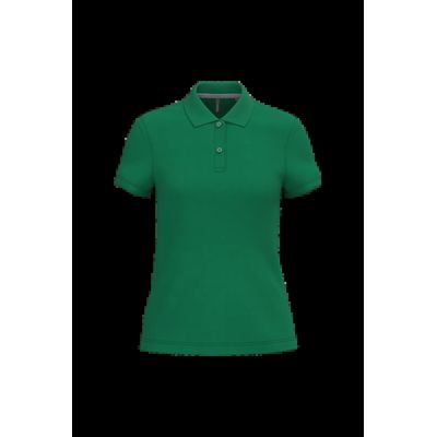 Polo manga corta mujer algodón Kelly Green S
