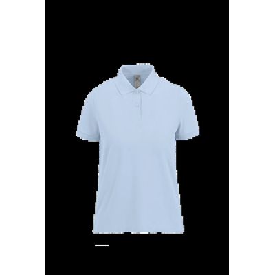 Polo mujer algodón preencogido Blush Blue L