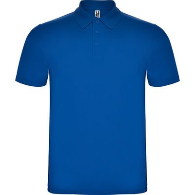 Polo de manga corta Unisex Royal S