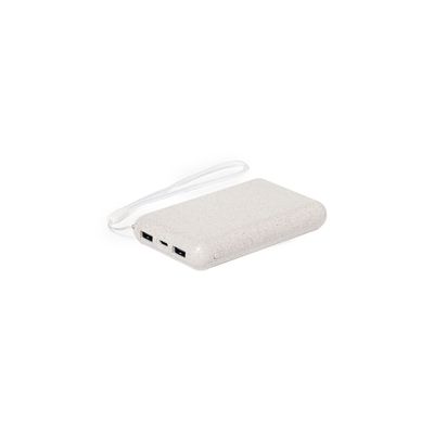 Power Bank Solar 5000mAh Fibra de Trigo