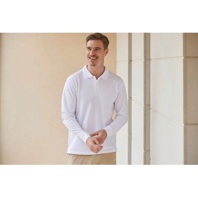 Polo clásico de manga larga unisex