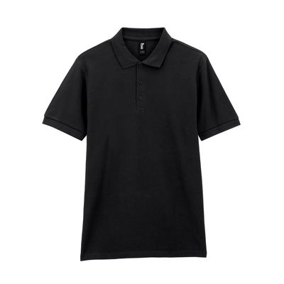 Polo hombre algodón Black S
