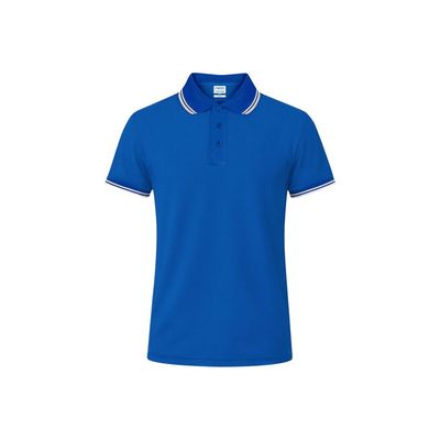 Polo de piqué transpirable Azul M