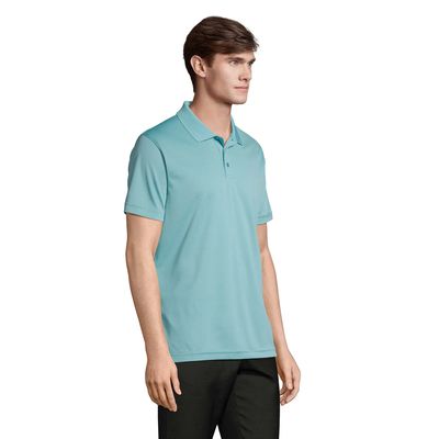 Polo unisex deportivo de poliéster reciclado