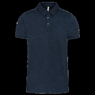 Polo atemporal manga corta hombre French Navy Heather 3Xl