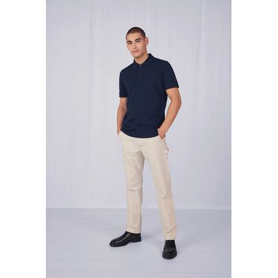 Polo manga corta hombre algodón preencogido