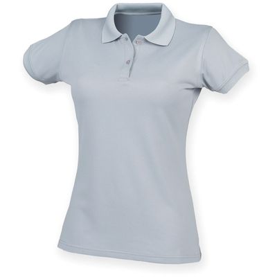 Polo clásico mujer Silver Grey M