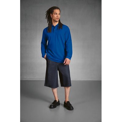 Polo manga larga hombre atemporal