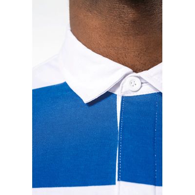 Polo a rayas unisex Manga Larga