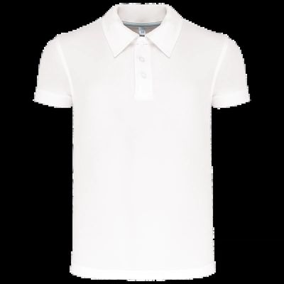 Polo deportivo manga corta infantil White 10/12 Ans