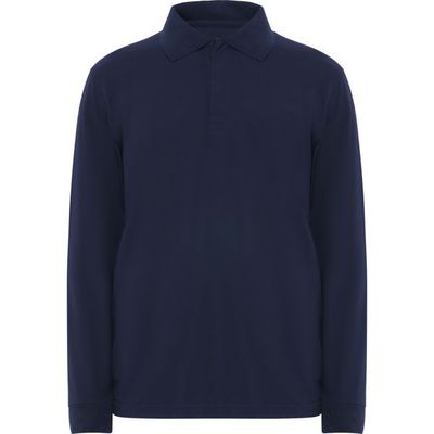 Polo Manga Larga Ignífugo Marino S