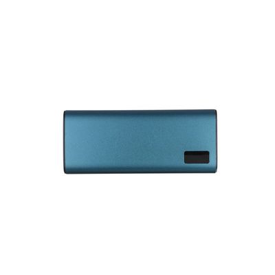 Power Bank 10.000 mAh Aluminio Reciclado 2 USB Azul