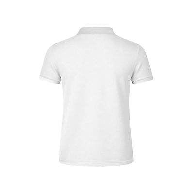 Polo Blanco 100% Algodón Adulto