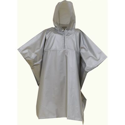Poncho con capucha para la lluvia Silver Large