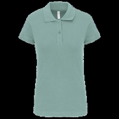Polo algodón manga corta mujer Sage Xs