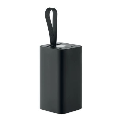 Powerbank 20000 mAh de aluminio reciclado con colgador