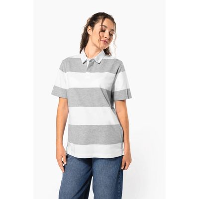 Polo algodón a rayas unisex