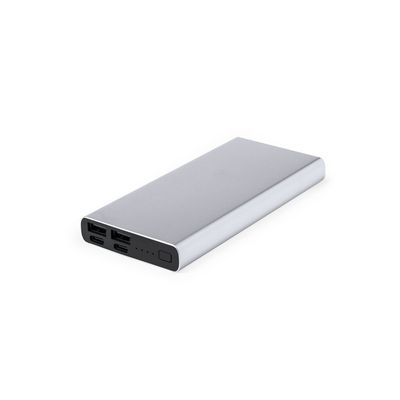 Power Bank Aluminio 10000mAh Plat