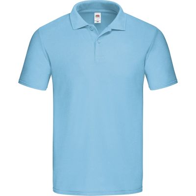 Polo hombre de corte ceñido Sky Blue M