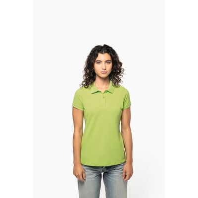 Polo manga corta mujer algodón