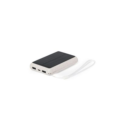 Power Bank Solar 5000mAh Fibra de Trigo