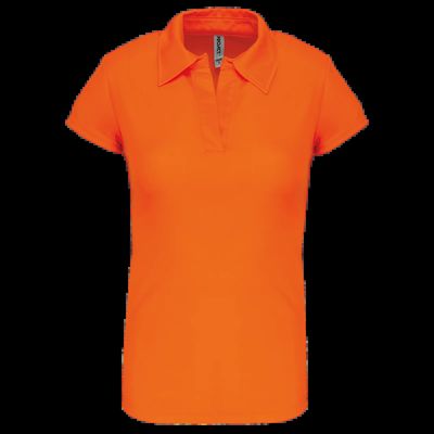 Polo deportivo para mujer Orange M