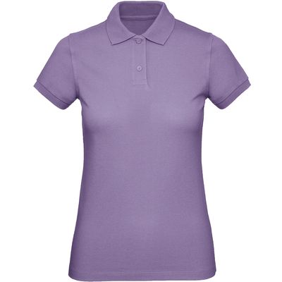 Polo Orgánico Mujer Millennial Lilac S