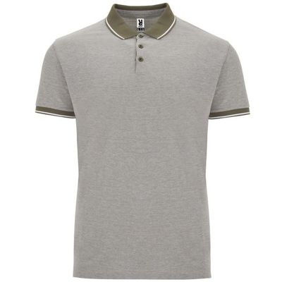 Polo Vigoré de manga corta Verde Militar Oscuro Vigore S