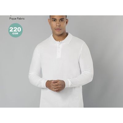Polo adulto unisex manga larga