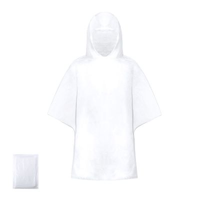 Poncho ecologico para adulto de PLA totalmente compostable Reizon