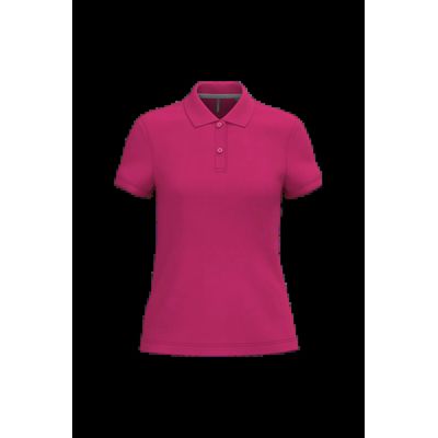 Polo manga corta mujer algodón Fuchsia Xl