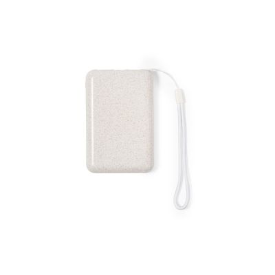 Power Bank Solar 5000mAh Fibra de Trigo