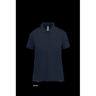 Polo mujer algodón preencogido Navy L