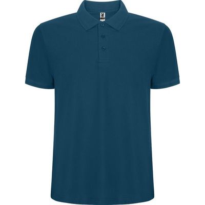 Polo Manga Corta Azul Luz De Luna Xl