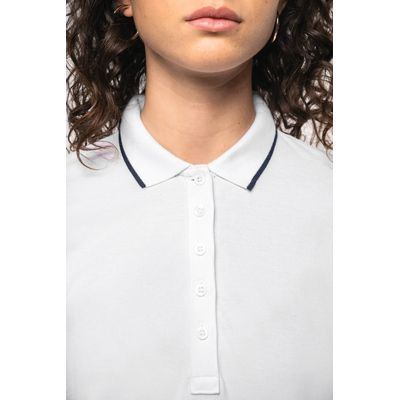 Polo 5 botones mujer