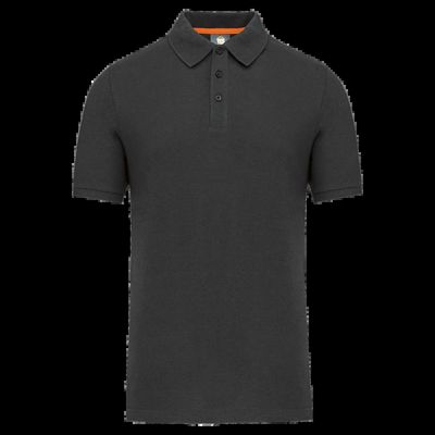 Polo Ecorresponsable Algodón Orgánico Dark Grey 7Xl