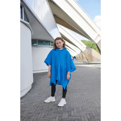 Poncho plegable impermeable para niños
