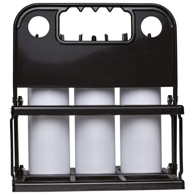 Portabotellas plegable para 6 botellas