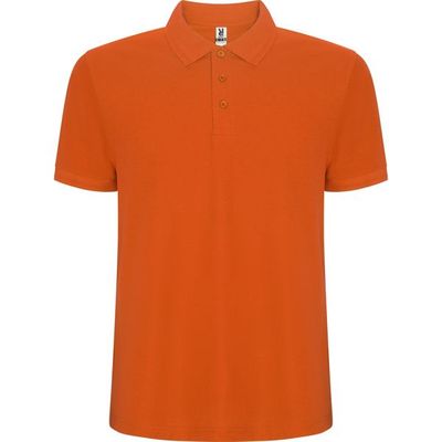 Polo Manga Corta Naranja S