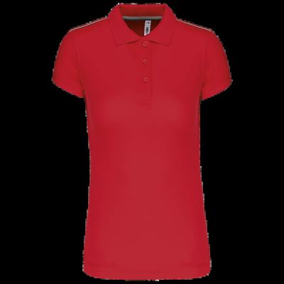 Polo de mujer secado rápido Sporty Red M