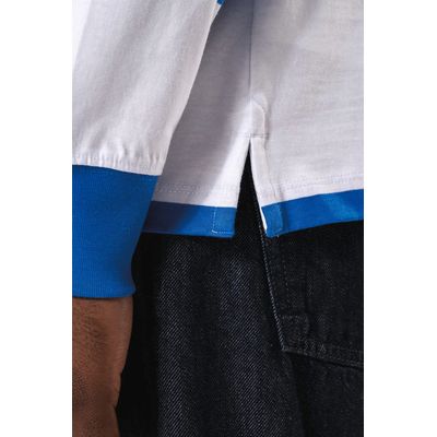 Polo a rayas unisex Manga Larga